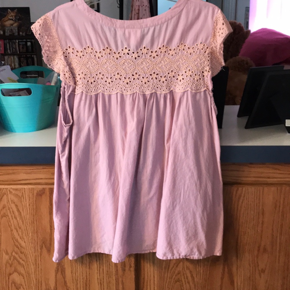 ❌SOLD❌LC Lauren Conrad baby doll top - Picture 4 of 4
